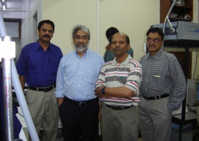 Professor Shobo Bhattacharya, Director of TIFR, and Professor Wategaonkar (2005)