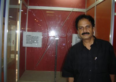 Science Museum in Bangalore during his Fulbright Scholarship tenure in India (2005)