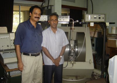 Professor Misra with Dr. G. Rao at IIT Bombay, India (2005)