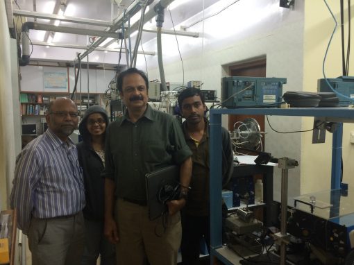 Visiting Prof. Sanjay Wategaonkar’s research laboratory at the Tata Institute of Fundamental Research (TIFR) in Colaba, Mumbai, India