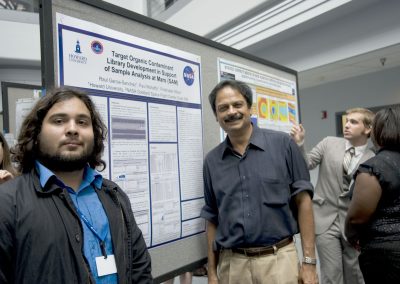 Prof. Misra with Raul Garcia during the NASA Summer Internship Poster Presentation in Goddard Space Flight Center (GSFC), July 22, 2009