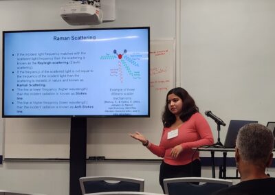 Graduate Student, Saumika Bandopadhyay, Presenting at Howard University Research Month 2025