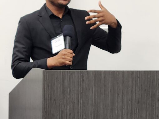Graduate Student, Wisdom Benson, Presenting at Howard University Research Month 2025