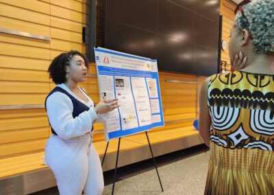 Undergraduate Student, Anverly Jones, Presenting at the SPS Zone 4 Meeting Hosted By UMD