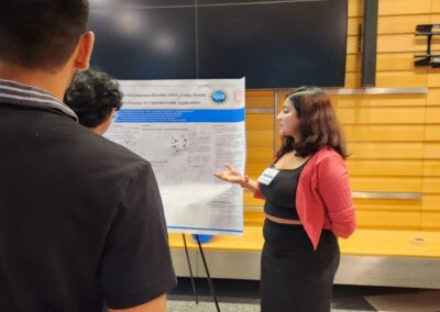 Graduate Student, Saumika Bandopadhyay, Presenting at the SPS Zone 4 Meeting Hosted By UMD