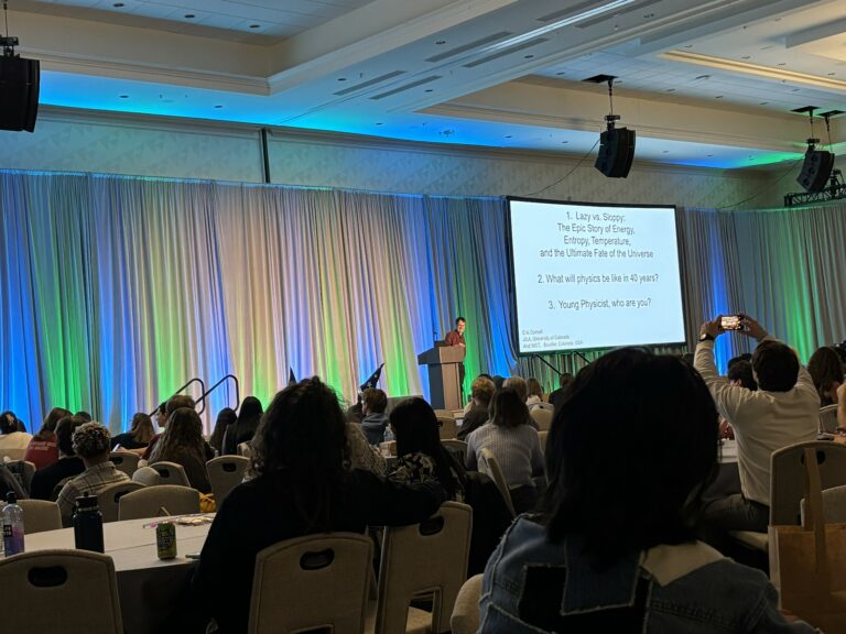 Nobel Laureate Dr. Eric Cornell Giving a Plenary Talk at the SPS Congress Fall 2025