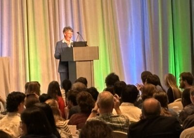 Prof. Jocelyn Bell Burnell Giving a Plenary Talk at the SPS Congress Fall 2025