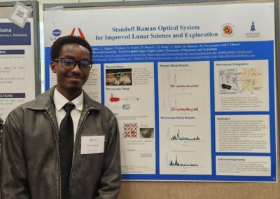 Physics Major, David Mugisha, Presenting at Howard University Research Month April 2026