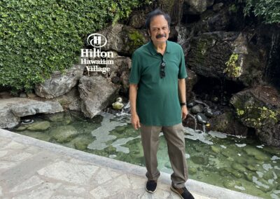 Prof. Misra at the Hilton Hawaiian Village #2