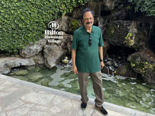 Prof. Misra at the Hilton Hawaiian Village #2