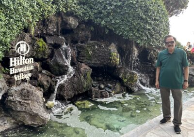 Prof. Misra at the Hilton Hawaiian Village #1