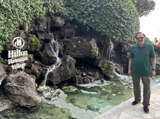 Prof. Misra at the Hilton Hawaiian Village #1