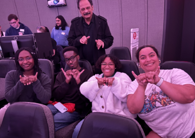 Howard University Physics Students with Prof. Misra at the Radford University Planetarium during the SPS Zone 4 Meeting March 2026
