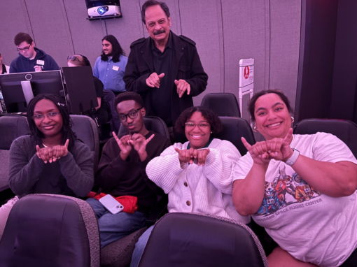 Howard University Physics Students with Prof. Misra at the Radford University Planetarium during the SPS Zone 4 Meeting March 2026